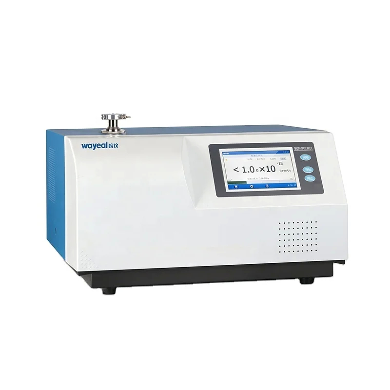 5*10-13 Pa.m3/s Helium-Leckage-Detektor mit 7 Farb-Touchscreen 2 Stück Iridium-Ionenquelle
