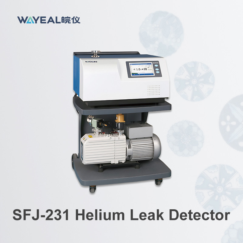 7 Zoll Farb-Touchscreen Helium-Leckage-Detektor mit Leckage-Detektionsrate 5*10-13 Pa·m3/s