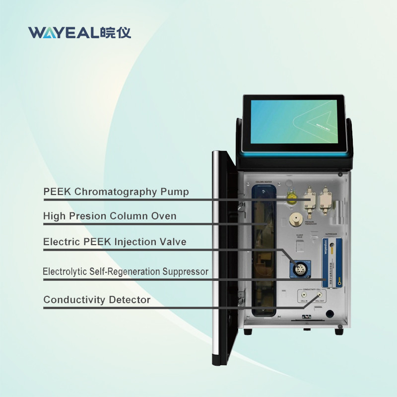 IC6200 PEEK Pump Ionenaustauschchromatographie-Instrument zur Analyse von Anionen oder Kationen