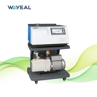 Helium-Leckage-Detektor mit zwei Ionenquellen