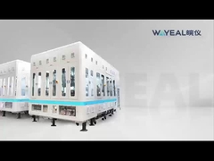 Vakuumkammer Helium-Leckage-Detektor-System